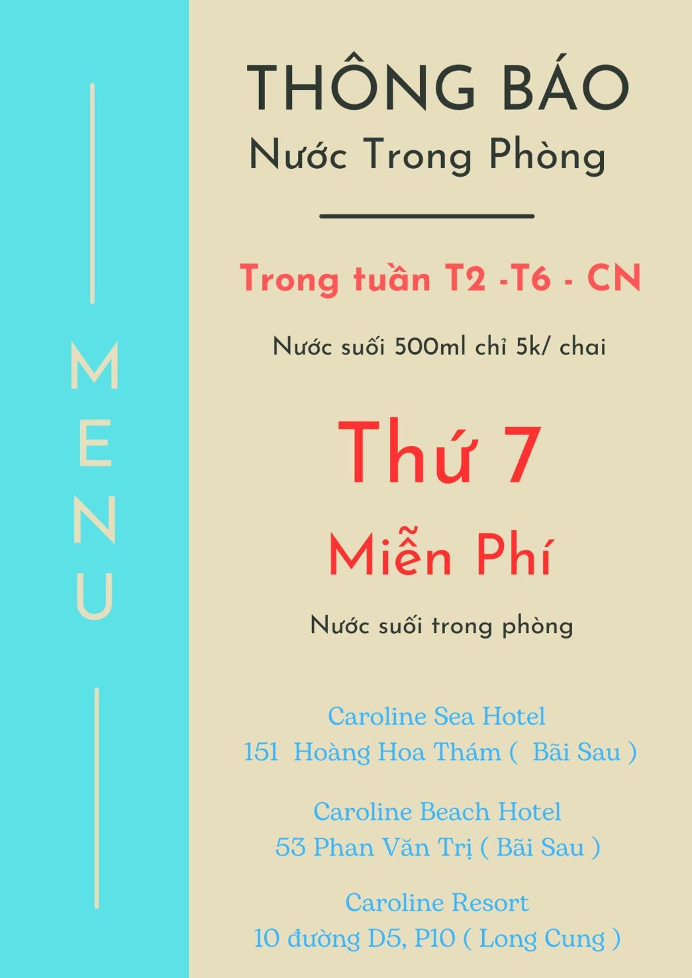 Caroline Resort 붕타우 외부 사진